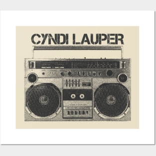 Cyndi Lauper / Hip Hop Tape Posters and Art